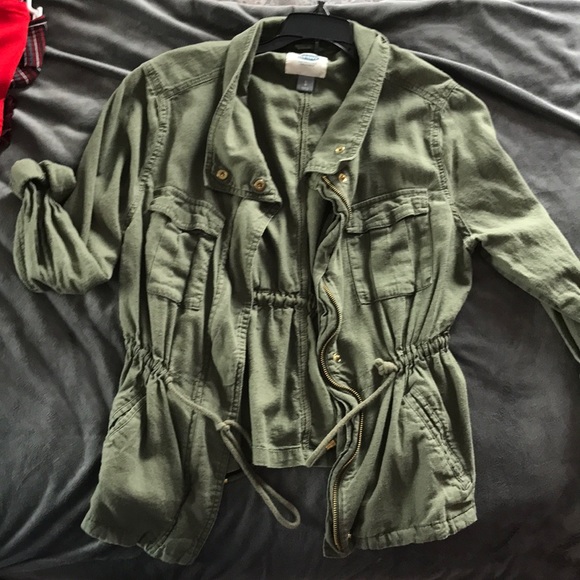 Army green jacket - Old Navy - Picture 2 of 2
